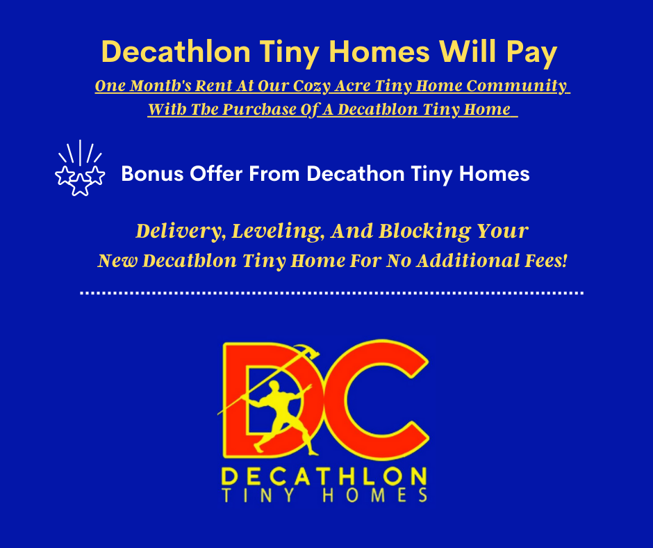 Decathlon Tiny Homes Promotion